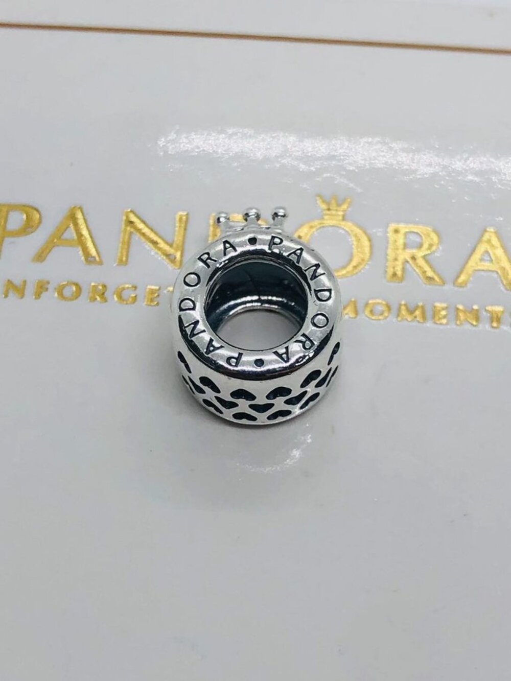 Pandora Clear Sparkling Crown O Charm